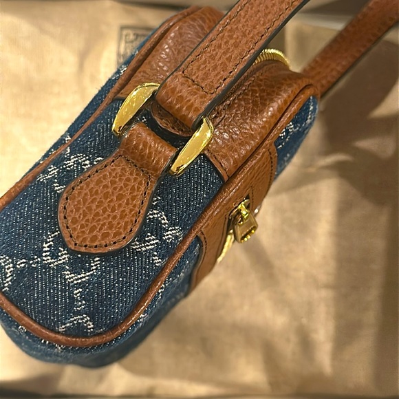 Authentic Gucci Denim Crossbody bag - Picture 8 of 9